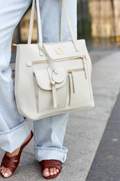 Rovicky torebka damska torba miejska na zakupy do pracy długi pasek