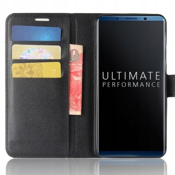 Litchi Etui z Klapką Obudowa do Huawei Mate 10 Pro