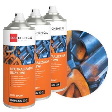 RUST NEUTRALIZER 2in1 Антикоррозионная грунтовка Праймер останавливает ржавчину ECOCHEM