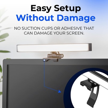 HUMANCENTRIC Oświetlenie Do Wideokonferencji LED Do Komputerów i Laptopów