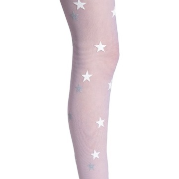 БЕЛЫЕ колготки для девочек COMMUNION с рисунком, СУПЕР КАЧЕСТВО