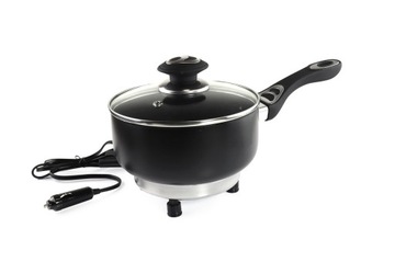 Rondel garnek elektryczny z pokrywką do samochodu 18 cm x 8 cm 250W 24V AMI