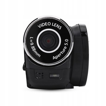 KAMERA CYFROWA 720P 270 ° EU czarna Full HD 16X