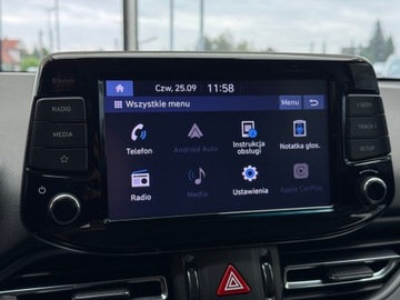 Hyundai i30 III Hatchback Facelifting 1.0 T-GDI 120KM 2022 Hyundai i30 Smart / 1 właściciel / Salon Polska /, zdjęcie 27