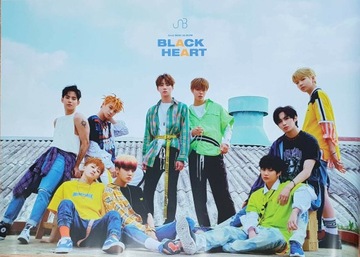 UNB BLACK HEART oficjalny poster kpop k-pop