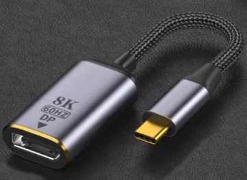 АДАПТЕР USB-C К АДАПТЕРУ ДИСПЛЕЯ DP 8K 4K