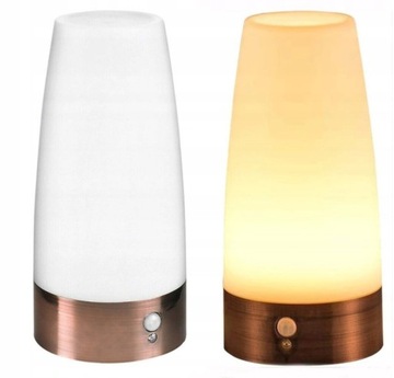 LAMPKA NOCNA LED BATERIĘ CZUJNIK RUCHU