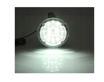 Круглые светодиодные фары дальнего света E4 RL 9CM DRL лампы