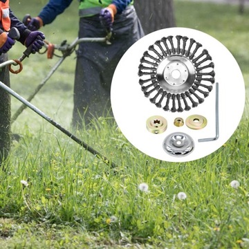 Поворотная триммерная головка из 8-дюймовой стальной проволоки.