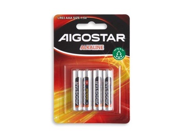 Bateria AIGOSTAR Japońska LR03 AAA 1,5V 4szt