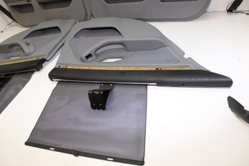 BMW E39 ОБИВКА БОКОВИН ДВЕРЕЙ 4ШТ БОКОВЫЕ ЖАЛЮЗИ ЕВРОПА ЗАДНИЕ RARITY