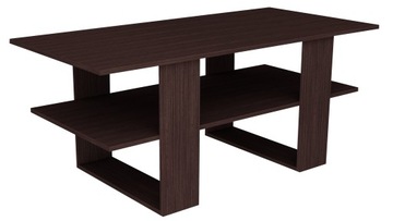 ŁAWA 125x60x55 WENGE STOLIK KAWOWY do SALONU