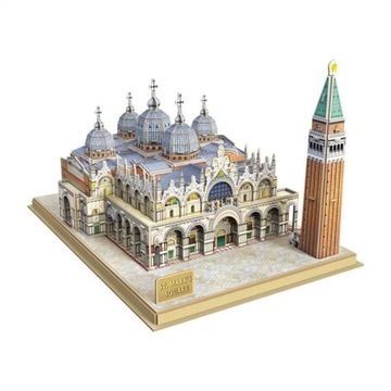 Puzzle 3D Plac Świętego Marka 107.el CUBIC FUN