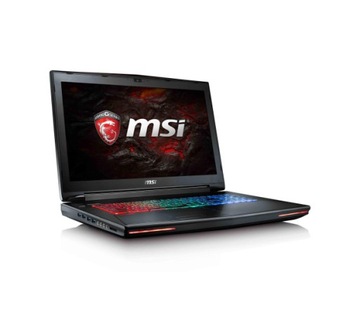 MSI GT72VR Dominator i7-6700HQ 32GB 2x2TB SSD GTX1070 FHD MAT W10 Czarny