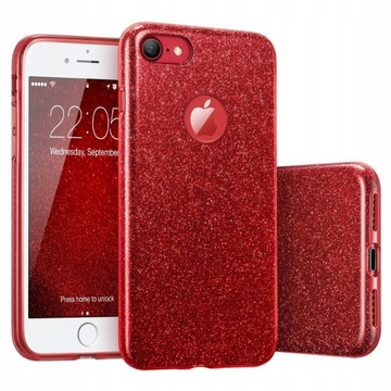 ŚWIECĄCE BROKATOWE ETUI CASE IPHONE 6 6S DIAMENTY