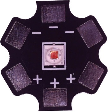 Dioda LED SMD 3535, 4W, OSRAM, RED 620-630nm, PCB