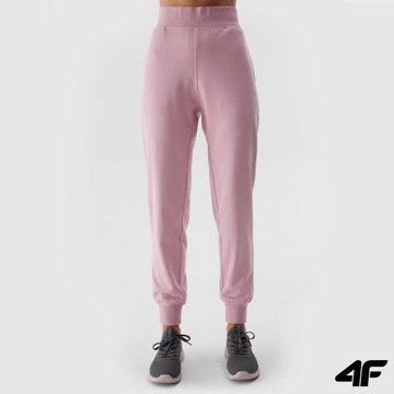 СПОРТИВНЫЕ БРЮКИ ЖЕНСКИЕ 4F СПОРТИВНЫЕ БРЮКИ ИЗ ХЛОПКА С КАРМАНАМИ SS24F606