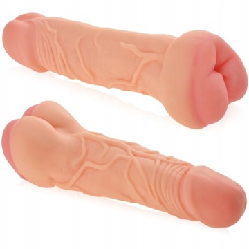 SZTUCZNY ANUS MASTURBATOR DLA GEJA MIĘSISTY PENIS