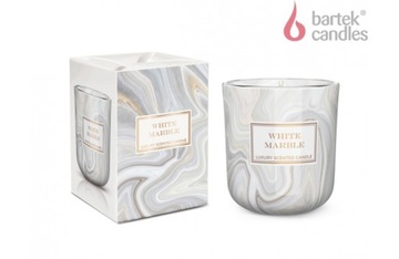 Świeca świeczka prezent upominek zapachowa dekoracyjna White Marble 150g