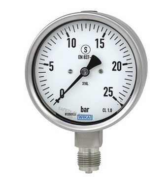 Manometr tarczowy M160-R-1,6 0-16kPa M20x1,5 WEBA