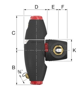 FLAMCO XSTREAM VENT-CLEAN 1F 1 ДЮЙМОВЫЙ СЕПАРАТОР - 11062