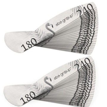 50X PILNIK DO PAZNOKCI ŁÓDKA 180/240 ABA GROUP