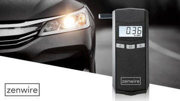 Профессиональный электрохимический алкотестер Zenwire F6500 + калибровка 6 МУЗЫК