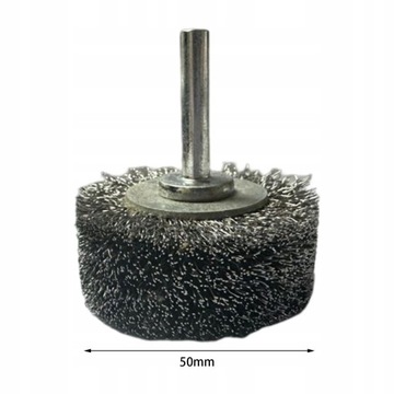 Стальная дисковая щетка для работы по дереву.