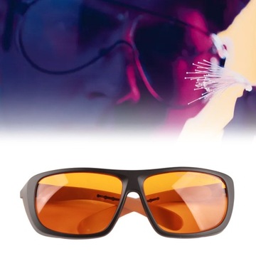 ОЧКИ ДЛЯ ЛАЗЕРНОЙ ЗАЩИТЫ ОРАНЖЕВЫЕ БЕЗОПАСНОСТИ 190-500НМ