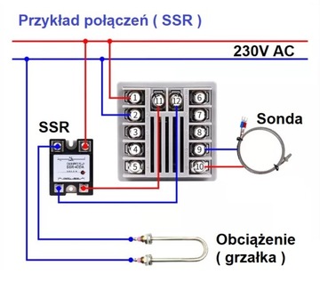 РЕГУЛЯТОР ТЕМПЕРАТУРЫ ТЕРМОРЕГУЛЯТОР TC4S-R1TC