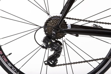 Мужской шоссейный велосипед INDIANA Racing 28 дюймов, черный