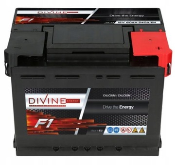 Akumulator Divine F1 SMF 12V 60Ah 540A (EN) P+