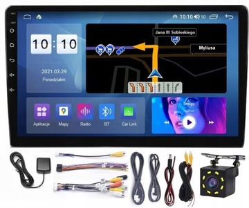 АВТОМОБИЛЬНОЕ РАДИО 1DIN ANDROID GPS 10 футов 2/32 ГБ WIFI