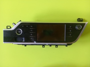 EKRAN WYŚWIETLACZ NAWIGACJI 9805089780 CITROEN C4 PICASSO II 14R