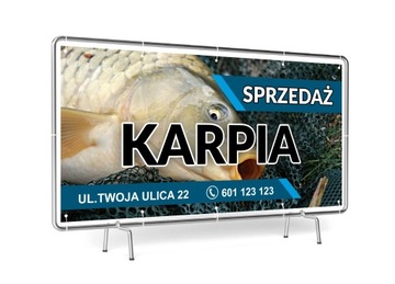 BANER REKLAMOWY 1x2m SPRZEDAŻ OZDÓB ŚWIĄTECZNYCH OZDORBY ŚWIĄTECZNE 510g
