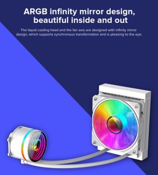 Gamemax ICEBURG 120 Infinity, жидкостный кулер 