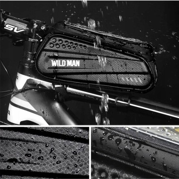 ВОДОНЕПРОНИЦАЕМАЯ СУМКА ДЛЯ ВЕЛОСИПЕДА, ЧЕХОЛ ДЛЯ СМАРТФОНА ДЛЯ ТЕЛЕФОНА ДЛЯ РАМЫ ВЕЛОСИПЕДА