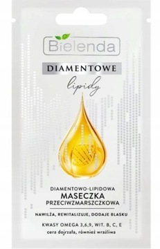 Bielenda maseczka do twarzy przeciwzmarszczkowa Diamentowe Lipidy