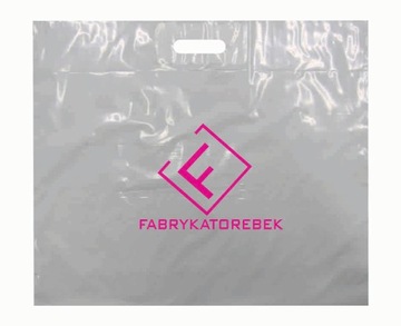 REKLAMÓWKI/TORBY FOLIOWE Z NADRUKIEM 70X50 100 SZT