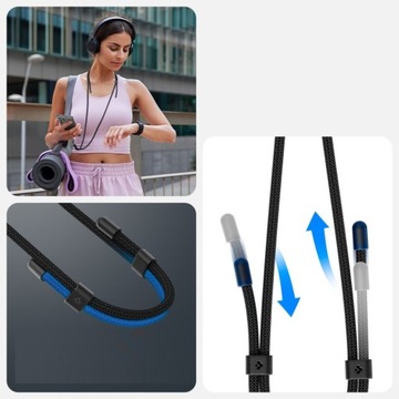 Ремешок для телефона Spigen на плечо и запястье, длинный регулируемый шнур.