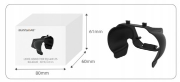 DJI Mavic Air 2 2S Солнцезащитный козырек с подвесом