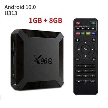 X96Q inteligentny telewizor z androidem Box z systemem Android 10 tvbox
