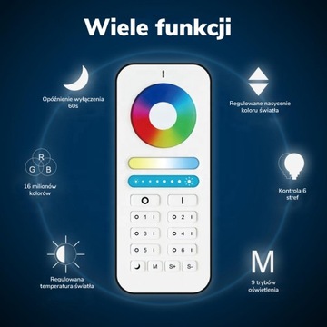Пульт дистанционного управления для контроллера GL LED RGB+CCT 2,4 ГГц