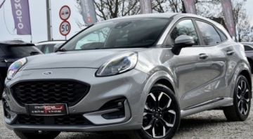 Ford Puma II Crossover 1.0 EcoBoost mHEV 155KM 2021 Ford Puma POLSKORA alusy LINNE ASSIST navi. Idealny EL.KLAPA Hybryda, zdjęcie 11