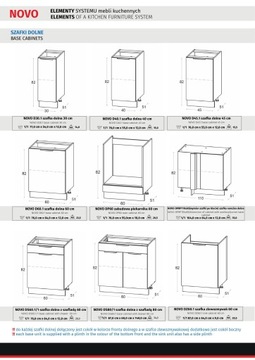 Кухонная мебель NOVO 300 см, комплект кухонных шкафов с вытяжкой, кашемир/серый