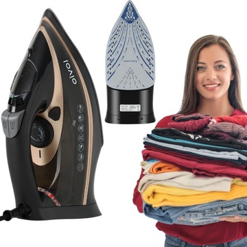 Żelazko parowe 2600W regulacja temperatury Steam Iron LVSA001 Lovio Home