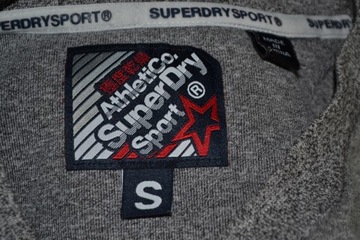 Superdry Sport Athletico Logo Print Crew Bluza S