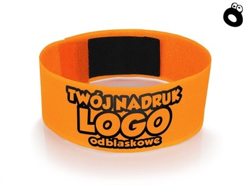 Нарукавная повязка шириной 5 см с вашим собственным логотипом.