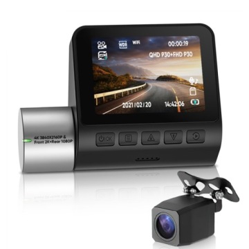 Автомобильная камера спереди и сзади, Wi-Fi Vcar D40