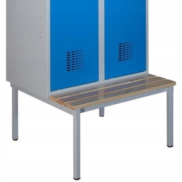 Гардероб и скамейка по охране труда для социальной раздевалки «Малов»